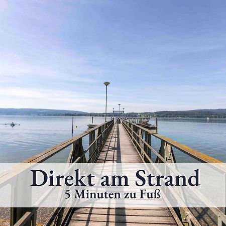 Gemuetliche Ferienwohnung In Bester Bodenseelage L 1 Minute Zum Bodensee L 1 Zimmer L Vollausgestattete Kueche L Free-Wlan L Willkommen Im Apartment Boehringen رادولفزيل ام بوندنز المظهر الخارجي الصورة